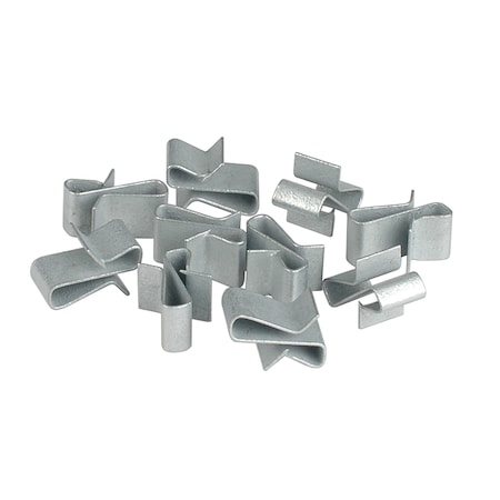 C.E. Smith Pkg Trailer Frame Wire Clips, 3/8 in. Wide, 10 Per Pack 16867A